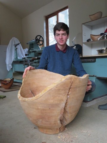 Arun Radysh Haasis: Woodturning